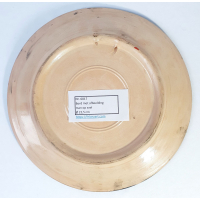 Wandbord met afbeelding man op ezel